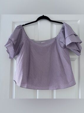 Prose & Poetry Doreen Off Shoulder Top Women’s Size M Medium